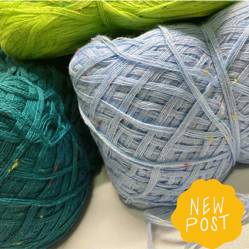 毛線點點花紗棉線鉤針玩偶yarn_00